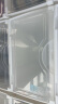 美丽雅加大AJ鞋盒 透明加厚鞋柜可重叠 家用简易鞋架防尘收纳盒4只 实拍图