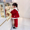 FNJ KIDS童裝女童拜年服套裝冬裝中國風(fēng)加厚新年衣服女寶寶周歲禮服 紅色（含小兔包包） 加絨 80 (建議身高70-80cm) 曬單實(shí)拍圖