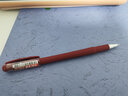 文明考試中性筆簡(jiǎn)約辦公簽字筆文明TEST-2學(xué)生書(shū)寫(xiě)練字水筆黑色子彈頭拔帽款GP380黑色簽字筆 GP-350紅色12支【0.7mm可備注】 曬單實(shí)拍圖