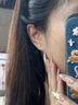 中國黃金小雛菊黃金耳釘女款足金耳飾女七夕情人節(jié)禮物送女友老婆結(jié)婚紀(jì)念 小雛菊足金耳釘+情人節(jié)禮盒-0.80 曬單實(shí)拍圖