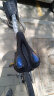ROCKBROS洛克兄弟 自行车坐垫套快拆加厚硅胶舒适男女山地公路车骑行座垫套 蓝色 实拍图