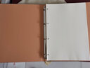 九千年 活頁(yè)筆記本b5a4a5可拆卸外殼替芯空白頁(yè)商務(wù)記事本加厚六孔定制 內頁(yè)160頁(yè) 可定制 A4藍色 曬單實(shí)拍圖