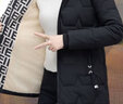 啄木鳥(niǎo)（TUCANO）品牌棉服女棉衣女中長(cháng)款冬季2025新款韓版加絨加厚棉襖小個(gè)子外套 【棉服】黑色（新年紅紅火火） XL 建議116-130斤（新年紅紅火火） 曬單實(shí)拍圖