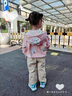 黑造【三件套】品牌女童套裝幼童衣服春秋款兒童外套春裝小孩嬰兒服裝 粉紅色 90尺碼建議1-2歲(80-90cm) 曬單實拍圖