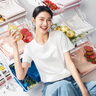 初棉短袖T恤女 正肩純棉圓領(lǐng)/半月領(lǐng) 云朵白-半月領(lǐng) L 曬單實(shí)拍圖