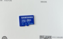 三星（SAMSUNG）256GB TF（MicroSD）内存卡 读180MB/s写130MB/s 游戏机无人机运动相机高速存储卡 含SD适配器 实拍图