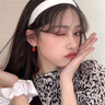 大絨鵝質(zhì)耳環(huán)女2024新款禮物潮氣質(zhì)大氣耳墜輕奢高級(jí)感紅色耳飾 氣質(zhì)白/金色耳 曬單實(shí)拍圖