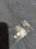 銀999小圈足銀圓片有孔隔片銀片手鏈墊片吊墜圓形編制diy配件 一個小圈足銀9999 曬單實(shí)拍圖