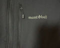 mont·bell抓絨衣男款秋冬單面拉絨保暖舒適彈力連帽開衫外套 1106733 BK黑色 M 曬單實(shí)拍圖