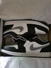 耐克（NIKE）【潮】Air Jordan aj1 Low板鞋男子低幫透氣休閑耐磨運(yùn)動(dòng)籃球鞋 553558-040 黑白灰/影子 41 曬單實(shí)拍圖