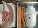 硅元瓷器 旅行茶具組合套裝快客杯 遠方 釉中彩象牙白瓷功夫泡茶壺戶(hù)外家用簡(jiǎn)約旅游隨身 曬單實(shí)拍圖