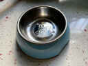 SUPERDESIGN狗碗猫碗泰迪金毛大型犬不锈钢双碗宠物狗狗用品猫食盆狗食盆 蓝色-S号（体重5斤以下） 实拍图