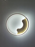 閃恒全銅意式極簡(jiǎn)臥室燈吸頂燈現(xiàn)代簡(jiǎn)約主臥房間燈書(shū)房燈新款輕奢燈具 直徑50cm-黑 曬單實(shí)拍圖