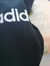 阿迪達(dá)斯 （adidas） 褲子男褲 25夏季新款運(yùn)動褲跑步衛(wèi)褲針織直筒透氣長褲休閑褲男 黑色/針織/直筒/毛圈 L 曬單實(shí)拍圖