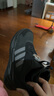 阿迪達斯（adidas）童鞋男女中大童BOA旋鈕休閑運動(dòng)跑步鞋 IE6405黑/灰 曬單實(shí)拍圖