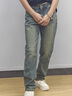 AEMAPE美國蘋果高端牛仔褲男直筒寬松秋季新款彈力商務(wù)休閑男裝長褲子男 592復(fù)古藍(lán) 常規(guī) 30 碼 腰圍2尺3適合110-120斤左右 曬單實拍圖