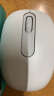 罗技（Logitech）M196 无线蓝牙鼠标 办公鼠标 笔记本商务办公家用 小巧便携 对称手型 珍珠白 实拍图