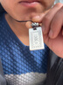 亮銀閣999足銀吊墜男士本命佛吊墜配掛繩 十二生肖屬相守護神佛牌項鏈 屬鼠本命佛：千手觀音吊墜 曬單實拍圖