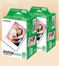 富士（FUJIFILM）instax立拍立得 mini相紙/寬幅相紙/方形相紙 mini【白邊相紙-40張 曬單實拍圖