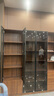 波克夏家具家具屋 包安裝】玻璃書柜帶門展示柜客廳儲物柜書柜落地一體靠墻 60cm長雙門雙抽+120雙門三抽（色 可定制 曬單實拍圖