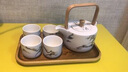 著(zhù)享北歐陶瓷茶壺套裝茶具家用現代簡(jiǎn)約辦公室待客功夫茶杯大杯禮盒裝 大理石紋【竹木盤(pán)】 曬單實(shí)拍圖