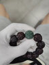 易明居小葉紫檀手串男龍珠文玩佛珠念珠盤(pán)玩手鏈生日禮物 【和田玉龍珠】 曬單實(shí)拍圖
