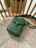 viney手機包包女包牛皮斜挎包單肩包品牌生日情人節禮物送女友老婆 【蘋(píng)果綠】新年送女生實(shí)用高級感輕奢ck風(fēng)小包 曬單實(shí)拍圖