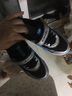安踏兒童運動(dòng)鞋男女小童鞋春秋季魔術(shù)貼軟彈易彎折輕便網(wǎng)面透氣跑鞋 【秋季密網(wǎng)】云灰/黑-3 31 鞋內長(cháng)19.5cm 曬單實(shí)拍圖
