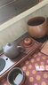 久堂紫砂柿子茶寵擺件精品可養茶具茶臺茶盤(pán)茶玩擺設高端茶藝小飾品 紫砂柿子茶寵（1個(gè)） 曬單實(shí)拍圖