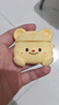 米諾方適用AirPods4代保護套airpodspro2代藍牙耳機套新3代硅膠殼卡通動漫airpods3可愛小熊蘋果1/2/3代 AirPods4代【可愛黃色小熊】防摔硅膠 曬單實拍圖