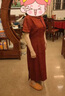 ac mmng輕奢品牌喜婆婆婚宴裝2025新款媽媽禮服新款香云紗真絲改良旗袍 醬紫 L 105-115斤 曬單實(shí)拍圖