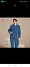 都市鋒尚男士加厚居家服套裝秋冬米粒絨舒適保暖開(kāi)襟網(wǎng)格睡衣套裝4H11A9 曬單實(shí)拍圖