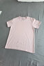真維斯純棉寬松少女衫夏季新款圓領(lǐng)多色時(shí)尚短袖T恤 LE 淺粉紅8350 M 160/84A 曬單實(shí)拍圖