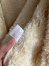紅豆居家睡衣男女士秋冬保暖牛奶絨開衫翻領(lǐng)加絨加厚睡衣24年冬季新品 女士茶柚黃 XL 175/96A 曬單實(shí)拍圖