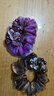 龍姑娘頭花丸子頭媽媽發(fā)圈氣質(zhì)發(fā)圈2025網(wǎng)紅感發(fā)飾扎頭發(fā)的皮筋女 2件套【深紫+深咖】 曬單實(shí)拍圖