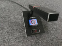獅樂(lè ) （SHILE）YE-12 專(zhuān)業(yè)有線(xiàn)手拉手會(huì )議話(huà)筒電容式咪芯麥克風(fēng)大型會(huì )議室桌面鵝頸多席位話(huà)筒 短方桿單元機 曬單實(shí)拍圖