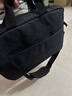 惠普HP 15.6英寸單肩包 手提包商務(wù)筆記本電腦包 耐磨大容量防潑濺 單肩手提 肩帶可拆多功能通勤包 Renew15.6黑色 曬單實(shí)拍圖