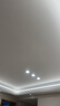 優(yōu)贊深杯防眩筒燈嵌入式家用led天花燈玄關(guān)燈過道燈客廳無主燈T005 白色-7W（開孔75） 中性光4000K 曬單實拍圖