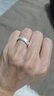 戴家匠訂制999足銀光面手工戒指 情侶戒指手工銀飾免費刻字送男友女友長(cháng)輩 6克左右備注圈號 曬單實(shí)拍圖