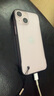 夜凡 適用蘋果13手機(jī)殼磨砂防指紋iPhone13proMax保護(hù)套硅膠半透明全包鏡頭無邊框純色簡約 【透黑】-輕薄磨砂防指紋+金屬指環(huán)掛繩 蘋果13mini【大孔】 曬單實拍圖