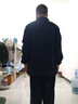 莫代爾珊瑚絨睡衣男士可外穿秋冬季拉鏈運動(dòng)風(fēng)帥氣法蘭絨家居服套裝春秋 L203藏青運動(dòng)風(fēng) XL 男【130-150斤】 曬單實(shí)拍圖