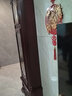 泓禾Honghe落地鐘客廳機械中式復古落地大座鐘報時(shí)機械鐘德國銅芯上弦 2016紅木色 德國赫姆勒進(jìn)口發(fā)條機芯 曬單實(shí)拍圖