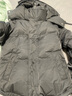 BOBBY BIZZ95白鵝絨羽絨服短款2024年冬季加厚面包服外套連帽新款小個子過膝 黑色 95%白鵝絨 S 建議125斤左右 曬單實拍圖