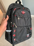 智多寶小學(xué)生書(shū)包男孩一二三到六年級男童超輕便減負兒童大容量雙肩背包 黑紅色 小號書(shū)包（鎹筆袋+6只鉛筆） 曬單實(shí)拍圖
