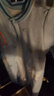 戴維貝拉（DAVE＆BELLA）嬰兒連體衣三層夾棉新生兒睡衣男寶寶幼童爬服秋冬款外出服 淺藍底印花【現貨】 80cm （建議身高73-80cm） 曬單實(shí)拍圖