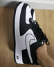 耐克（NIKE）男鞋af1運動鞋air force 1空軍一號男子純白低幫板鞋小白鞋休閑鞋 DV0788-001/黑白熊貓 42.5 曬單實拍圖