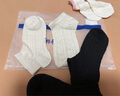 關(guān)妍襪子女夏季女薄款短襪鏤空網(wǎng)眼棉透氣淺口女士短筒襪夏季短襪子女 奶白 均碼（2雙裝） 曬單實(shí)拍圖