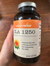 naturewiseCLA共軛亞油酸軟膠囊健身纖體碳水碳糖阻斷劑減肥塑身亞麻酸美國 （1瓶裝）CLA燃卡健身運動塑形好身材 曬單實拍圖