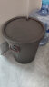 艺姿茶水桶干湿分离 茶渣桶 加厚废水桶 茶盘排水桶茶叶不带排水管14L 实拍图