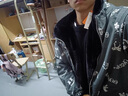ER【張澤禹同款】兩面穿仿羊羔毛絨男士外套男女同款連帽保暖厚棉衣 黑色 XXL碼-190/100kg 曬單實拍圖